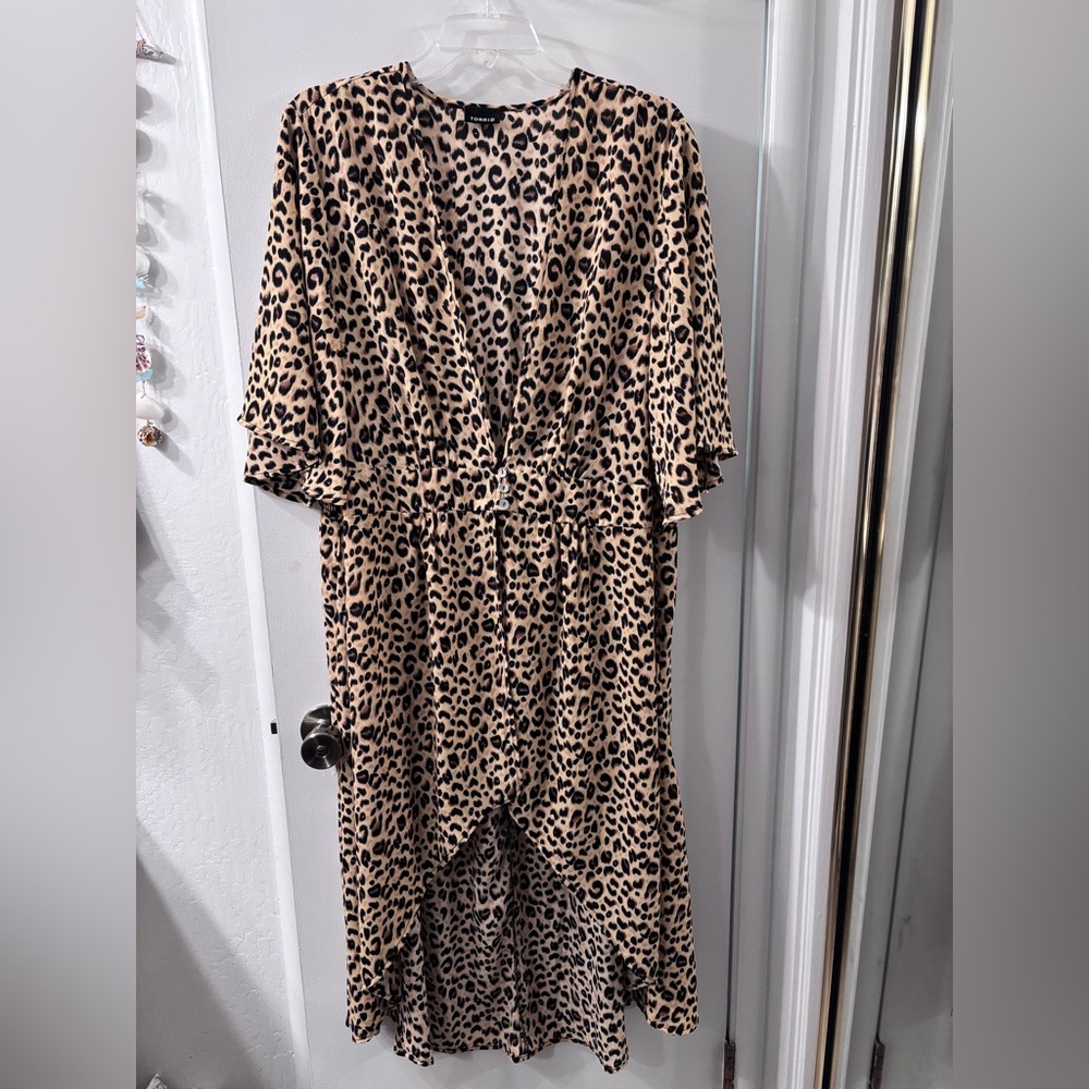 Torrid Leopard Print Kimono
